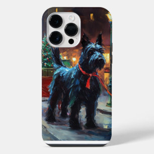 Scottish Terrier Christmas Festive Season iPhone 14 Pro Max Case