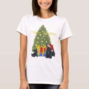 Scottish Terrier Christmas T-Shirt