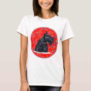 Scottish Terrier Christmas T-Shirt