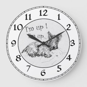 Scottish Terrier Clock
