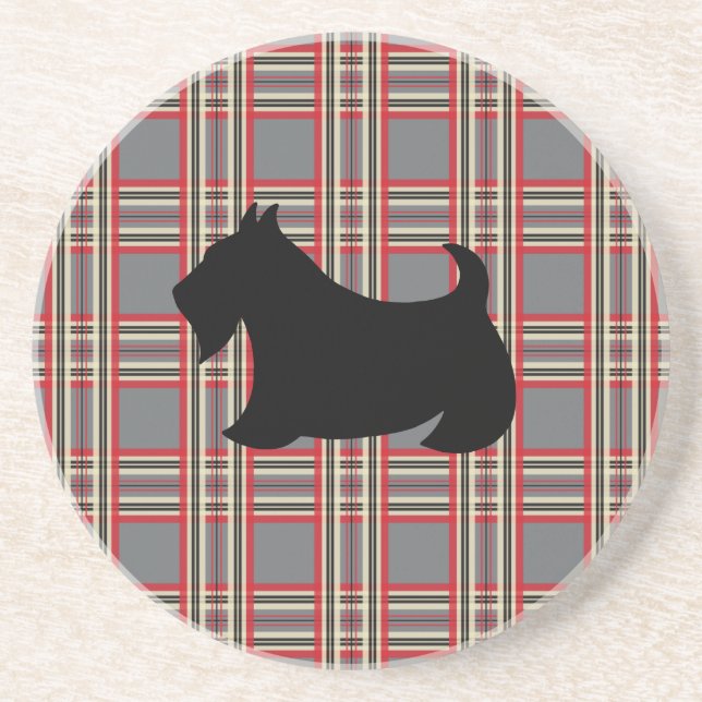 Scottish Terrier Coaster (Front)