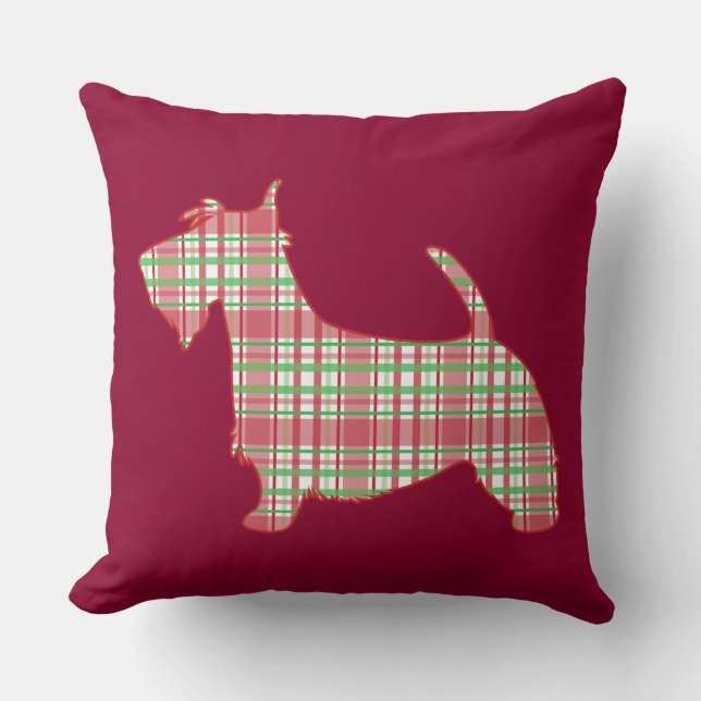 Scottish Terrier Cushion (Front)