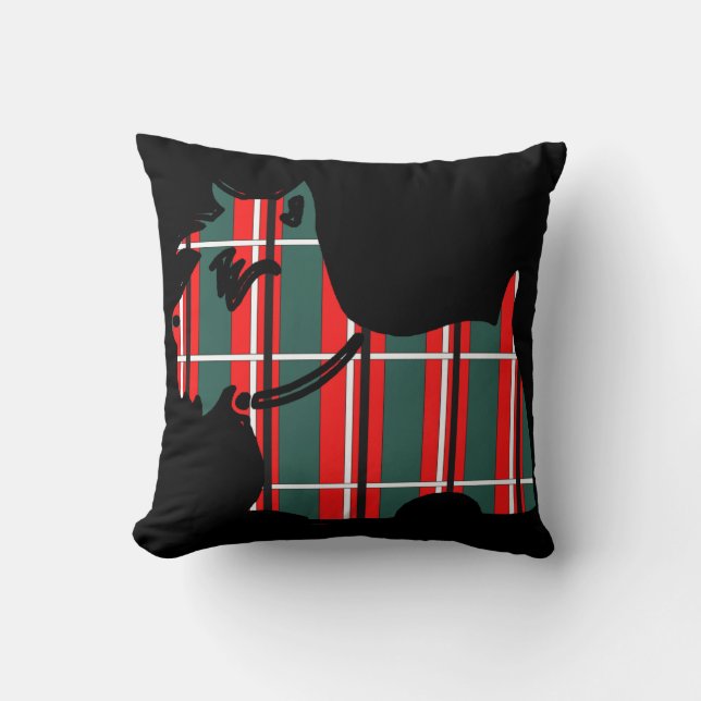 SCOTTISH TERRIER CUSHION (Front)