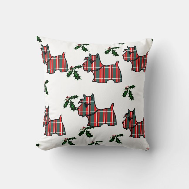 SCOTTISH TERRIER CUSHION (Front)