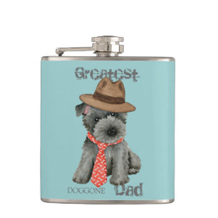 Scottish Terrier Dad Flask