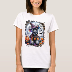 Scottish Terrier Dog Halloween T-Shirt