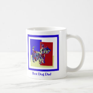 Scottish Terrier Dog Silhouette TRBY Fathers Day Coffee Mug