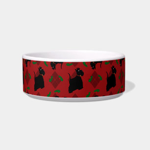 Scottish Terrier Dogs and Tam O'Shanter Bowl