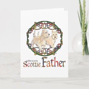 Scottish Terrier Father's Day Card