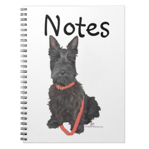 Scottish Terrier Flourish Notebook
