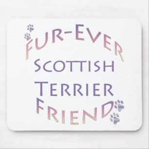 Scottish Terrier Furever Friend Mouse Pad