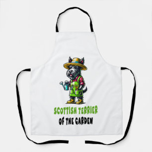Scottish Terrier Gardener Apron