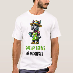 Scottish Terrier Gardener T-Shirt
