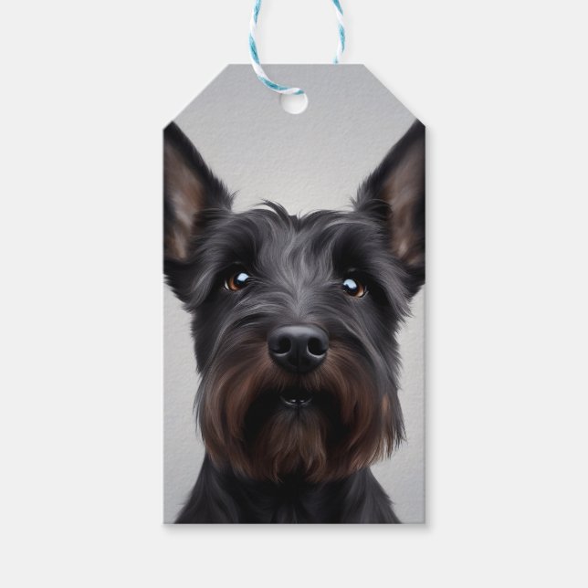 Scottish Terrier Gift Tags (Front)