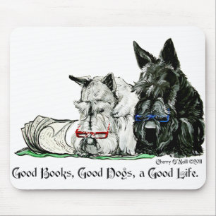 Scottish Terrier Good Life Mouse Pad