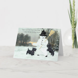 Scottish Terrier Greeting Card