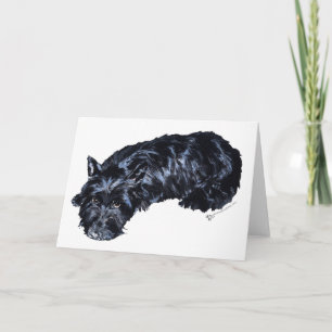 Scottish Terrier Greeting Card