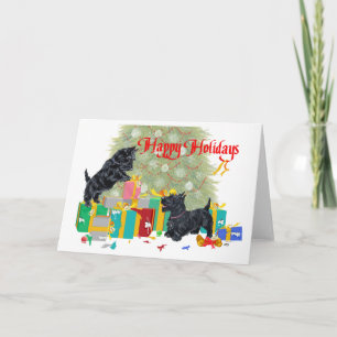 Scottish Terrier Greeting Card