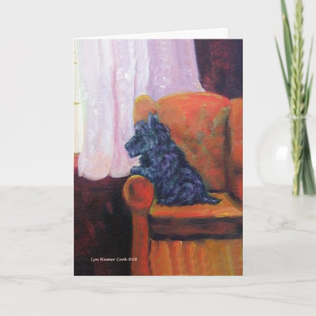 Scottish Terrier Greeting Cards (Front)