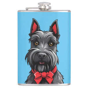 Scottish Terrier Hip Flask