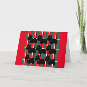 SCOTTISH TERRIER HOLIDAY CARD