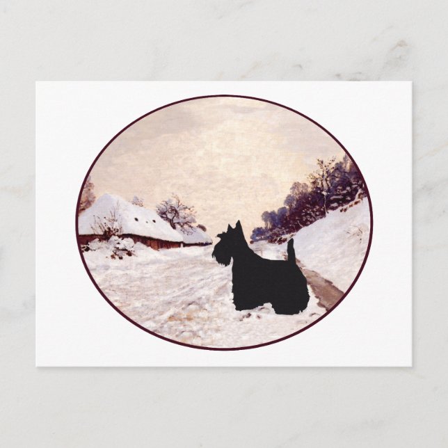 Scottish Terrier Homeward Bound Postcard (Front)