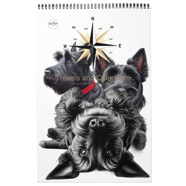SCOTTISH TERRIER in Calendar (Cover)