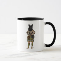 Scottish Terrier in Kilt