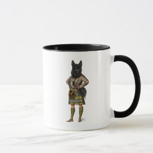 Scottish Terrier in Kilt Mug