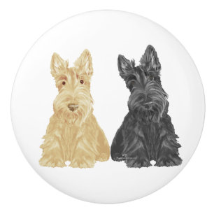 Scottish Terrier Knobs