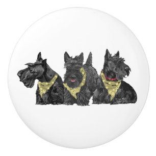 Scottish Terrier Knobs