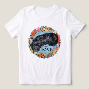 Scottish Terrier Love Tri-Blend Shirt