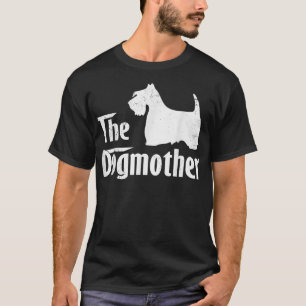 Scottish Terrier Lover Gifts Dog Mum Mother's Day T-Shirt