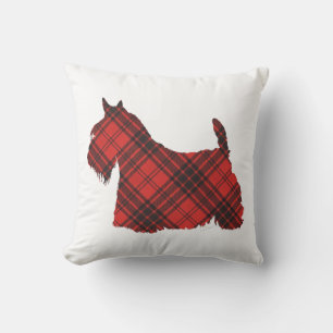 Scottish Terrier Maxwell Tartan Cushion