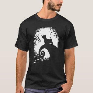 Scottish Terrier Moon Halloween T-Shirt