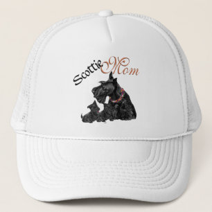 Scottish Terrier Mum & Pups Trucker Hat