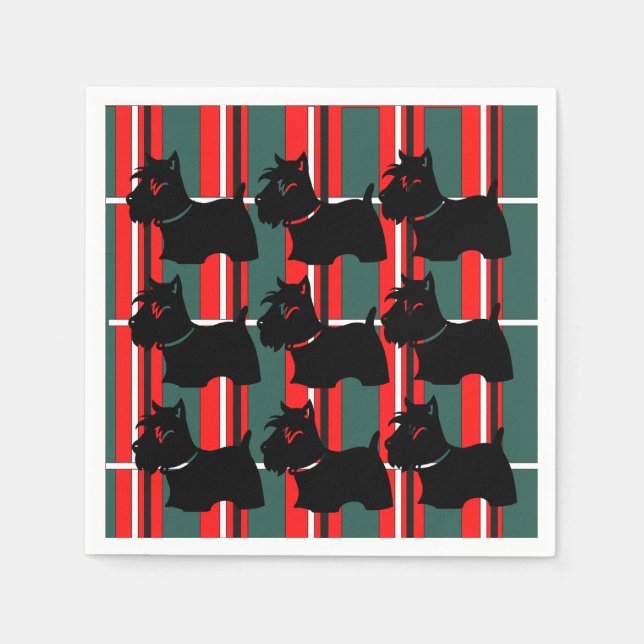 SCOTTISH TERRIER NAPKIN (Front)