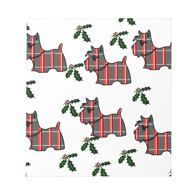 SCOTTISH TERRIER NOTEPAD (Front)