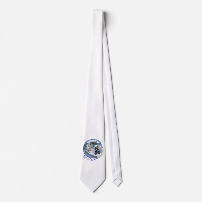 Scottish Terrier on the Boat Tie (Front)