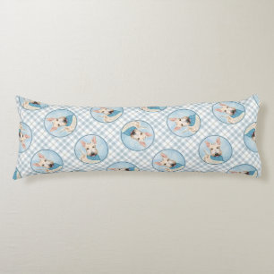 Scottish Terrier Painting Wheaten Original Dog Art Body Cushion