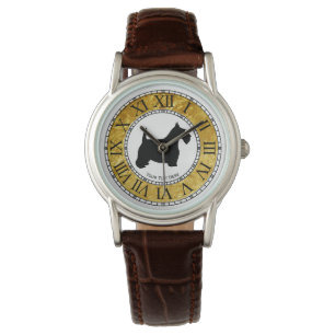 Scottish Terrier Personalise Watch