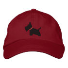 Scottish Terrier Personalised Adjustable Hat