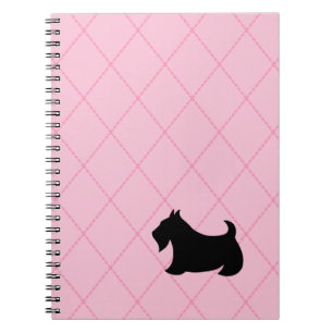 Scottish Terrier Pink Notebook