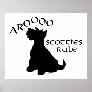Scottish Terrier Poster