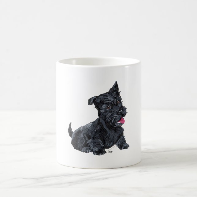 Scottish Terrier Puppy Coffee Mug (Center)