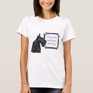 Scottish Terrier Questions Life T-Shirt