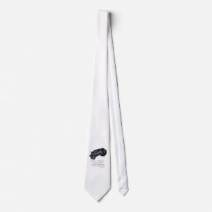 Scottish Terrier Rainbow Bridge Tie