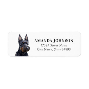 Scottish Terrier Return Address Labels