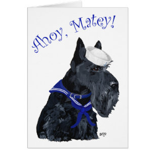 Scottish Terrier Sailor