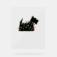 Scottish Terrier Scottie Dog Christmas Lights Gift